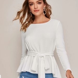 Shein white blouse must bundle